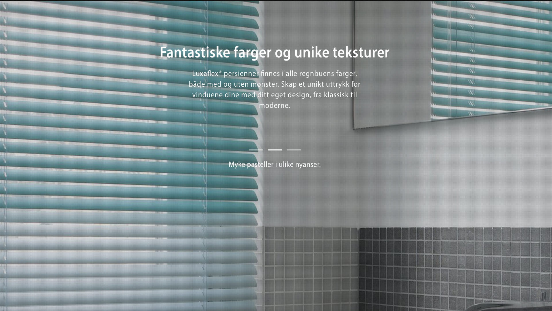Myke pasteller i ulike nyanser