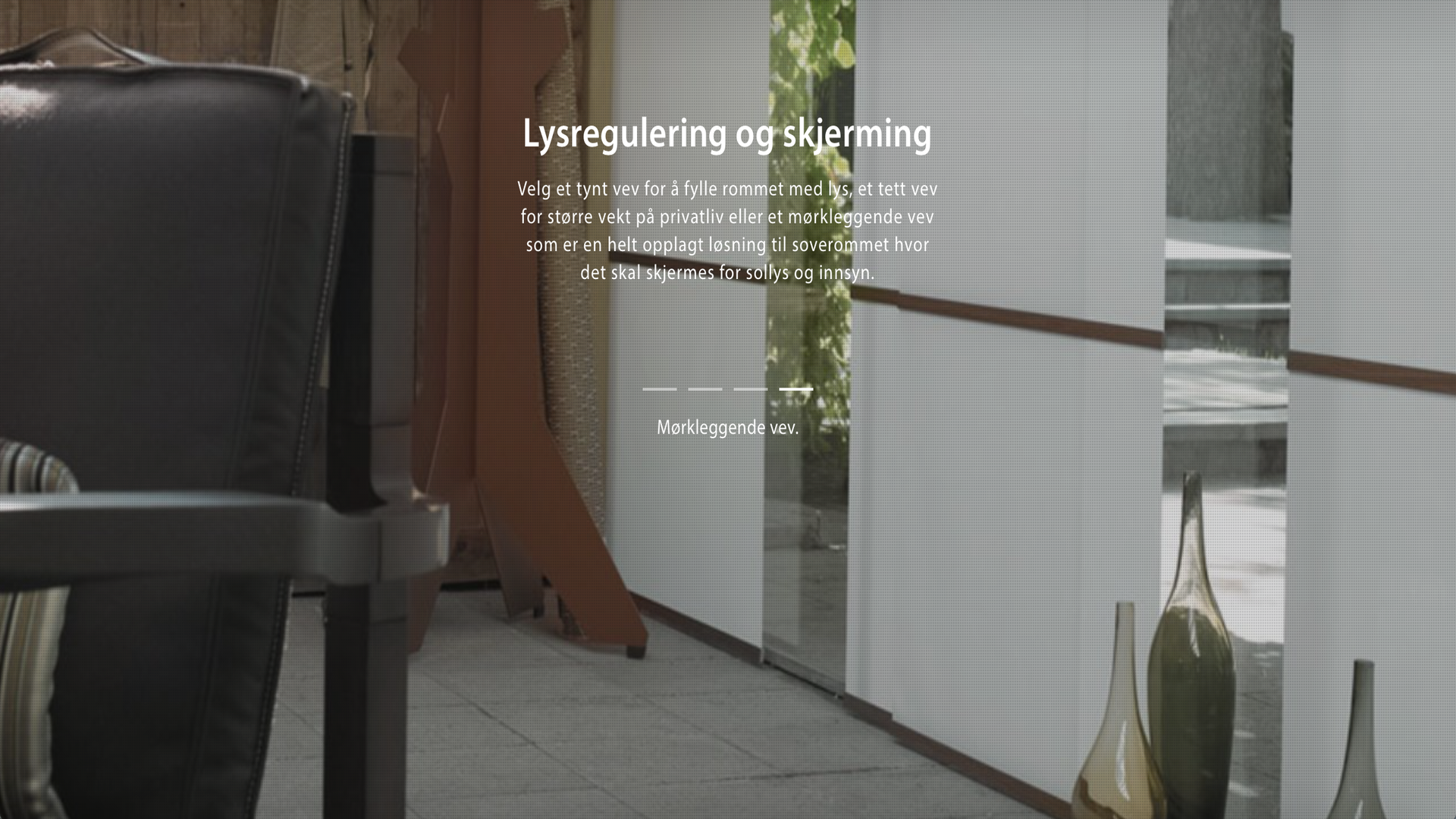 Lysregulering og skjerming